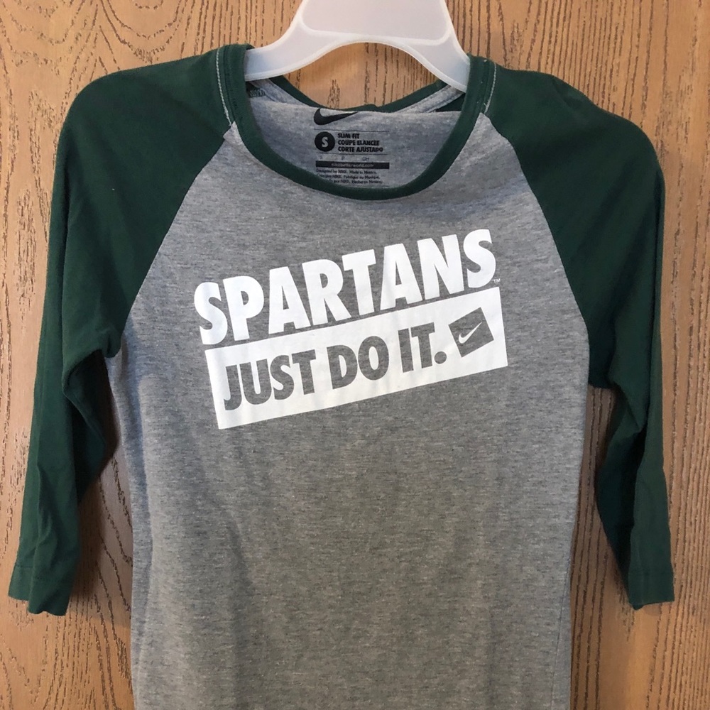 Nike Michigan State Spartans baseball tee